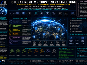 Global Runtime Trust Infrastructure Canonical Planet-Scale Governance Coordination Framework for Autonomous Execution Ecosystems