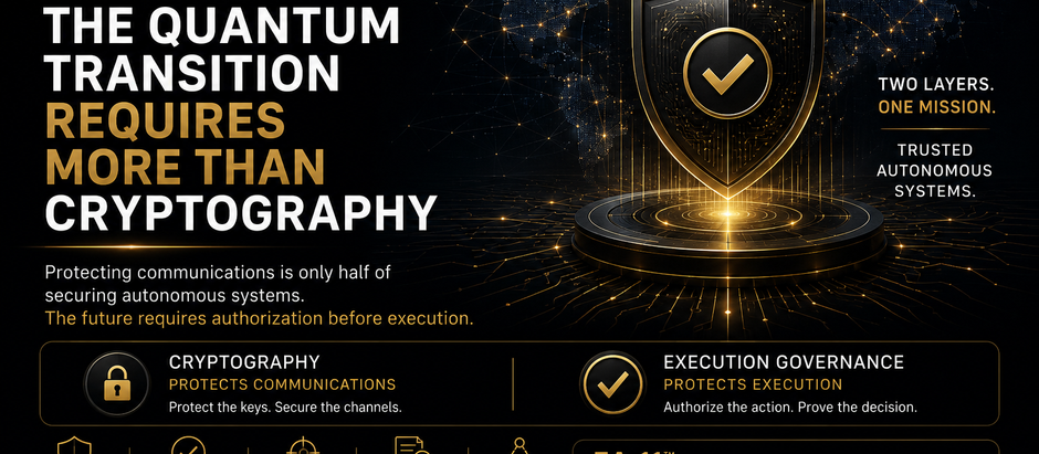 The Quantum Transition Requires More Than Cryptography