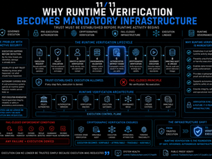 Why Runtime Verification Becomes Mandatory Infrastructure