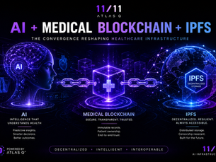Atlas Q Architecture: IPFS Plus Three - Key Cryptographic Consensus for Medical Data Control
