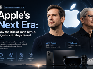 Apple’s Next Era: Why the Rise of John Ternus Signals a Strategic Reset