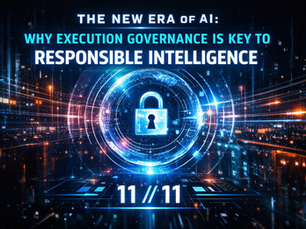 The New Era of AI: Why Execution Governance is Key to Responsible Intelligence