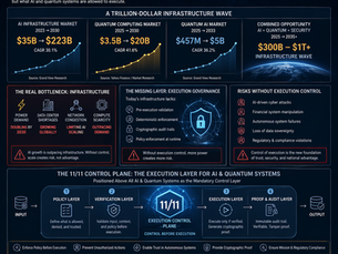 The Quantum AI Infrastructure Era: Market Size, Strategic Control, and the Emergence of Execution Governance Platforms