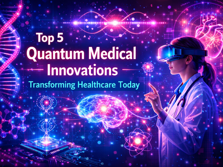 Transforming Healthcare with Quantum Innovations The Top 5 Game-Changers