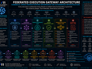 Federated Execution Gateway Architecture Canonical Cross-Domain Runtime Governance for Autonomous Infrastructure
