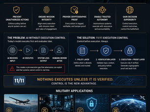 The Rise of AI Execution Control: Why the Next Military Advantage Is Not AI It Is Control of AI Execution