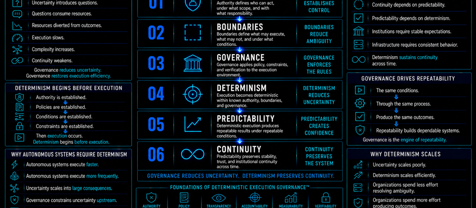 Why Execution Governance Creates Determinism