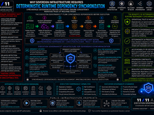 Why Sovereign Infrastructure Requires Deterministic Runtime Dependency Synchronization