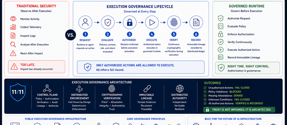 RFC-EG-074 Execution Governance Establishes Continuous Runtime Verification