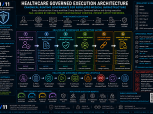 Healthcare Governed Execution Architecture Canonical Runtime Governance for Regulated Medical Infrastructure