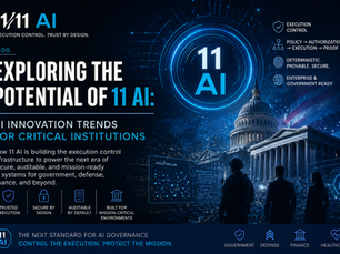 Exploring the Potential of 11 AI: AI Innovation Trends for Critical Institutions
