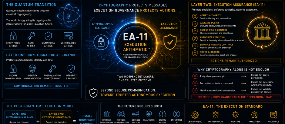 EA-11 and the Post-Quantum Execution Era