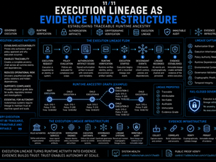 Execution Lineage as Evidence Infrastructure