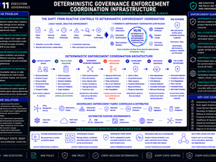 PILLAR PAGE 64 Deterministic Governance Enforcement Coordination Infrastructure | 11/11 Execution Governance