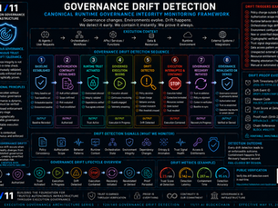 Governance Drift Detection Canonical Runtime Governance Integrity Monitoring Framework