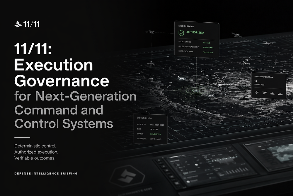 11/11: Execution Governance for Next-Generation Command and Control Systems