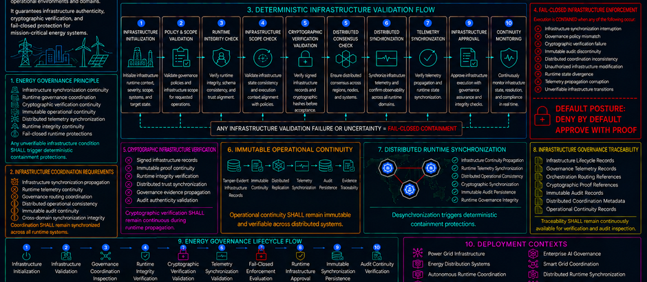 EG-ENERGY-001 Energy Infrastructure Runtime Governance Requirements