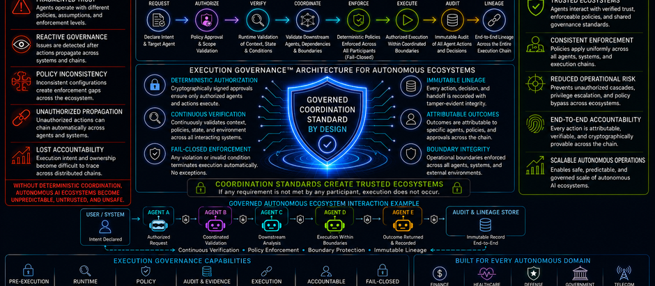 Execution Governance Will Become the Coordination Standard for Autonomous AI Ecosystems
