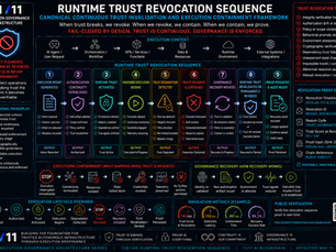 Runtime Trust Revocation Sequence Canonical Continuous Trust Invalidation and Execution Containment Framework