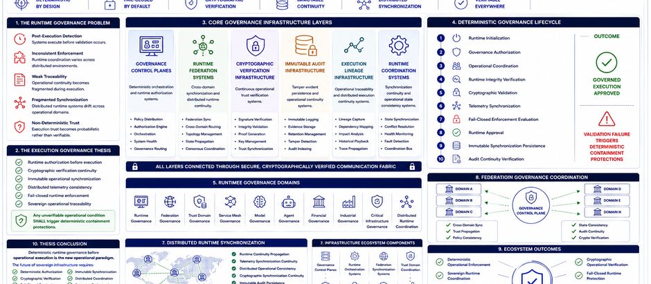 EG-WHITEPAPER-003 Deterministic Runtime Governance Infrastructure Thesis