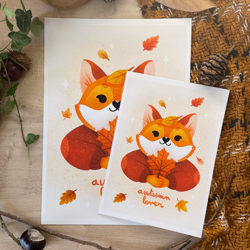 Miniature : Autumn lover (A5,A4)