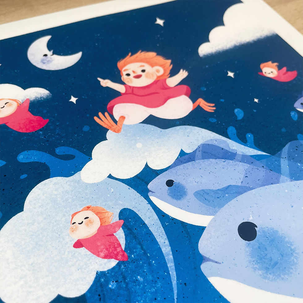 Miniature : Ponyo (21x21)