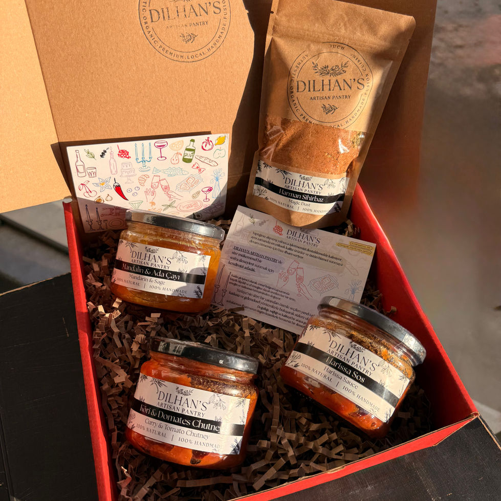 dörtlü gurme hediyelik tadım kutusu