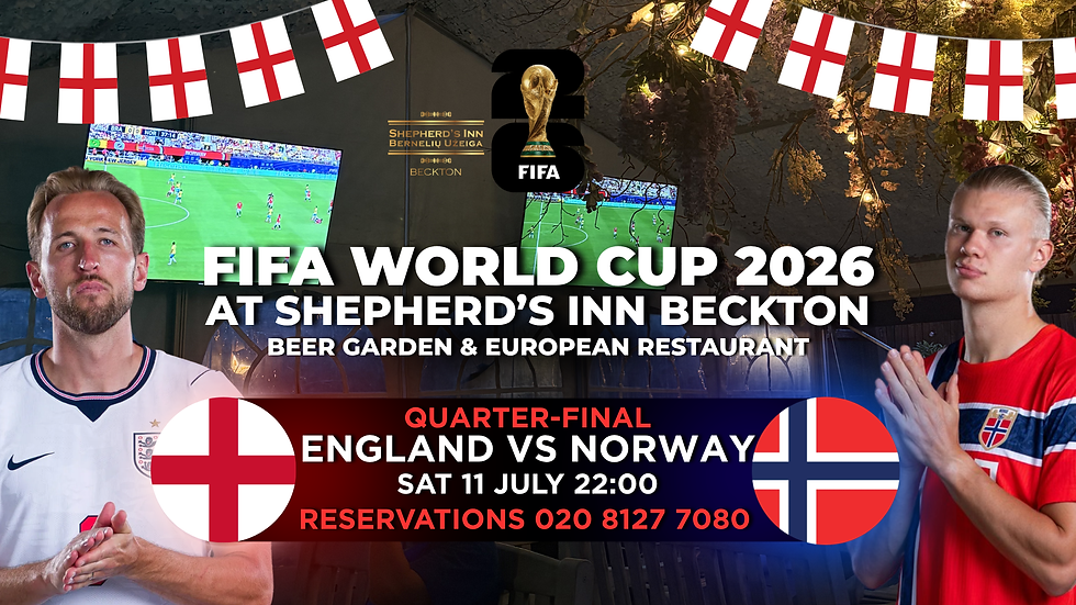 England v Norway FIFA WORLD CUP 2026