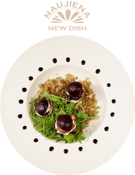 Beetroot and Goats Cheese Salad - £8