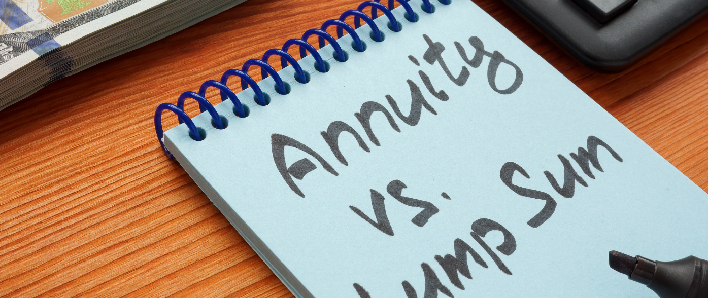 Advantages of withdrawing in a single lump sum