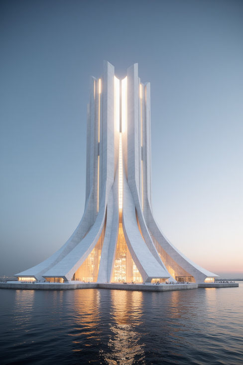 Driven by the aspiration to achieve the materialization of immaterial, to render perceptible the intangible, this generative architectural manifestation grapples with the fundamental question of how finite human consciousness can apprehend the infinite and ethereal. Transcending mere shelter, Fons Aeternae strives to become a spatial expression of transcendence itself.