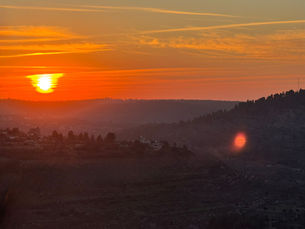 שקיעה ביום הקצר בשנה 20/12