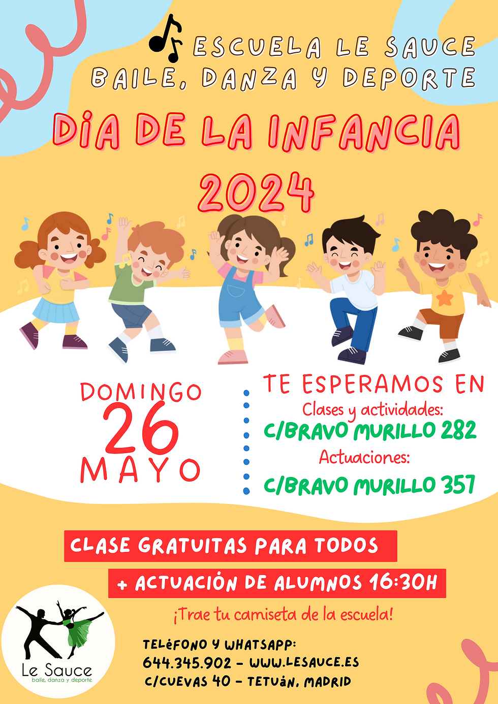 Cartel día de la infancia 2024
