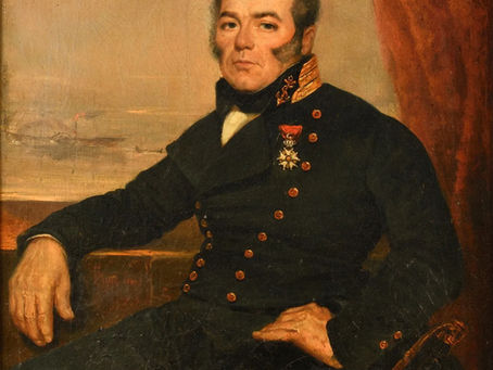 1845. Le très rare portrait d'un premier maître mécanicien