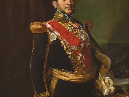 1857. Un magnifique portrait de l'amiral Hamelin