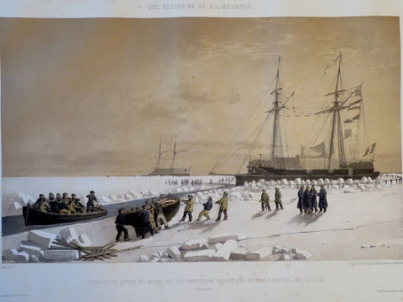 1855 – 1856. Au mouillage de Kinbourn