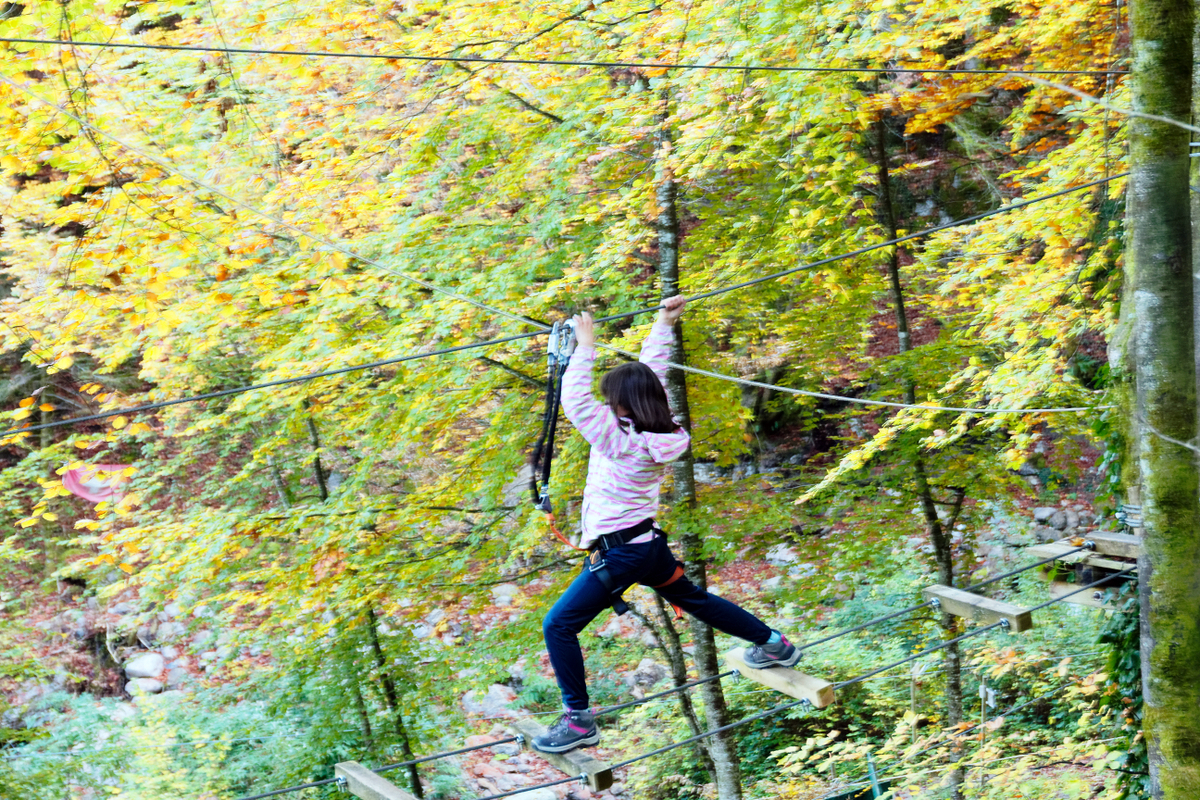 accrobranche à Léman Forest à Novel