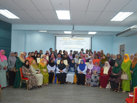 Majlis Penutupan Kursus Pastri dan Jahitan (Jun - Ogos ) 2019