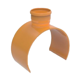 Selim 90º PVC Coletor Esgoto Universal