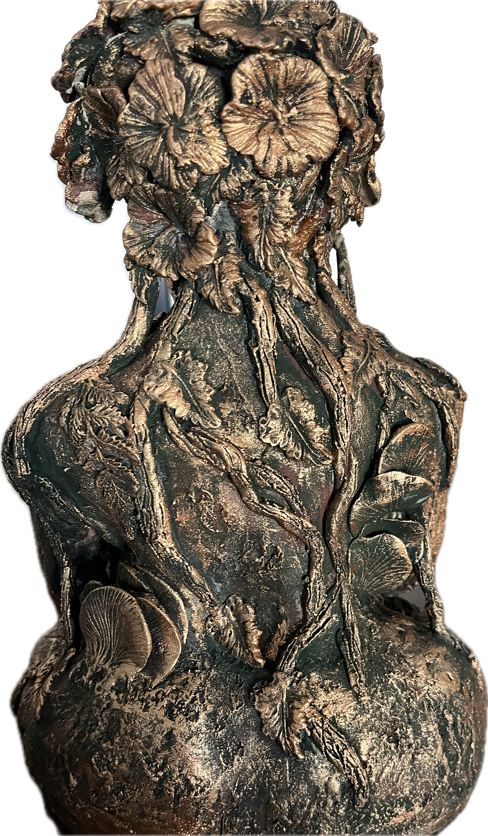 Miniature : Gaia statue ceramique 