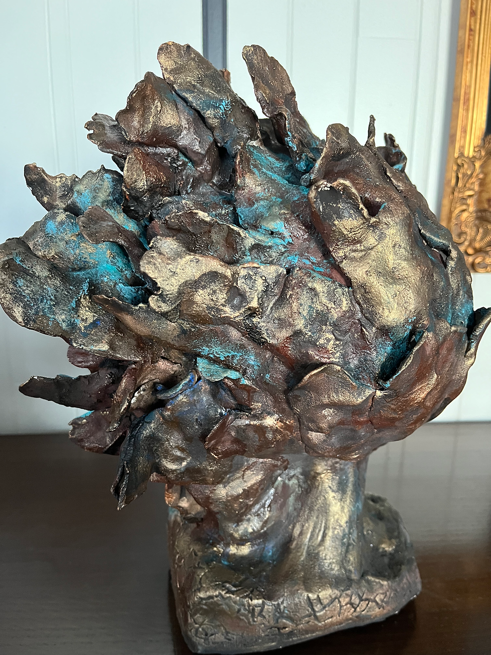 Miniature : L’alchimiste sculpture par Capron Isabelle 