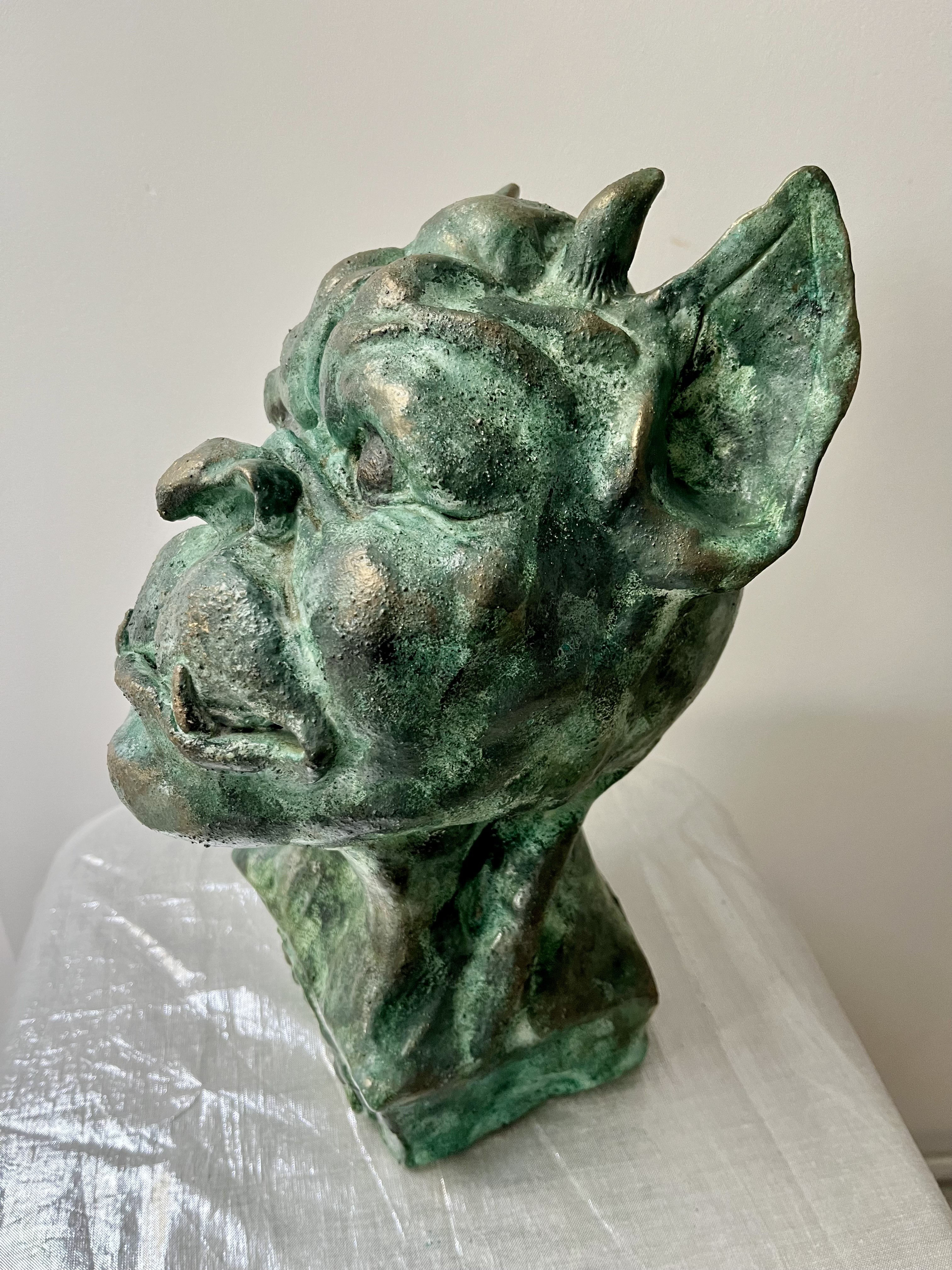 Alexander, sculpture gargouille par Isabelle Capron