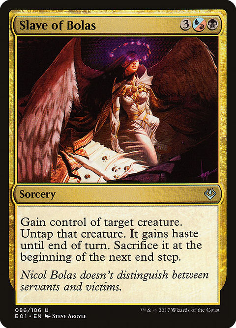 bolas cards mtg Slave of Bolas