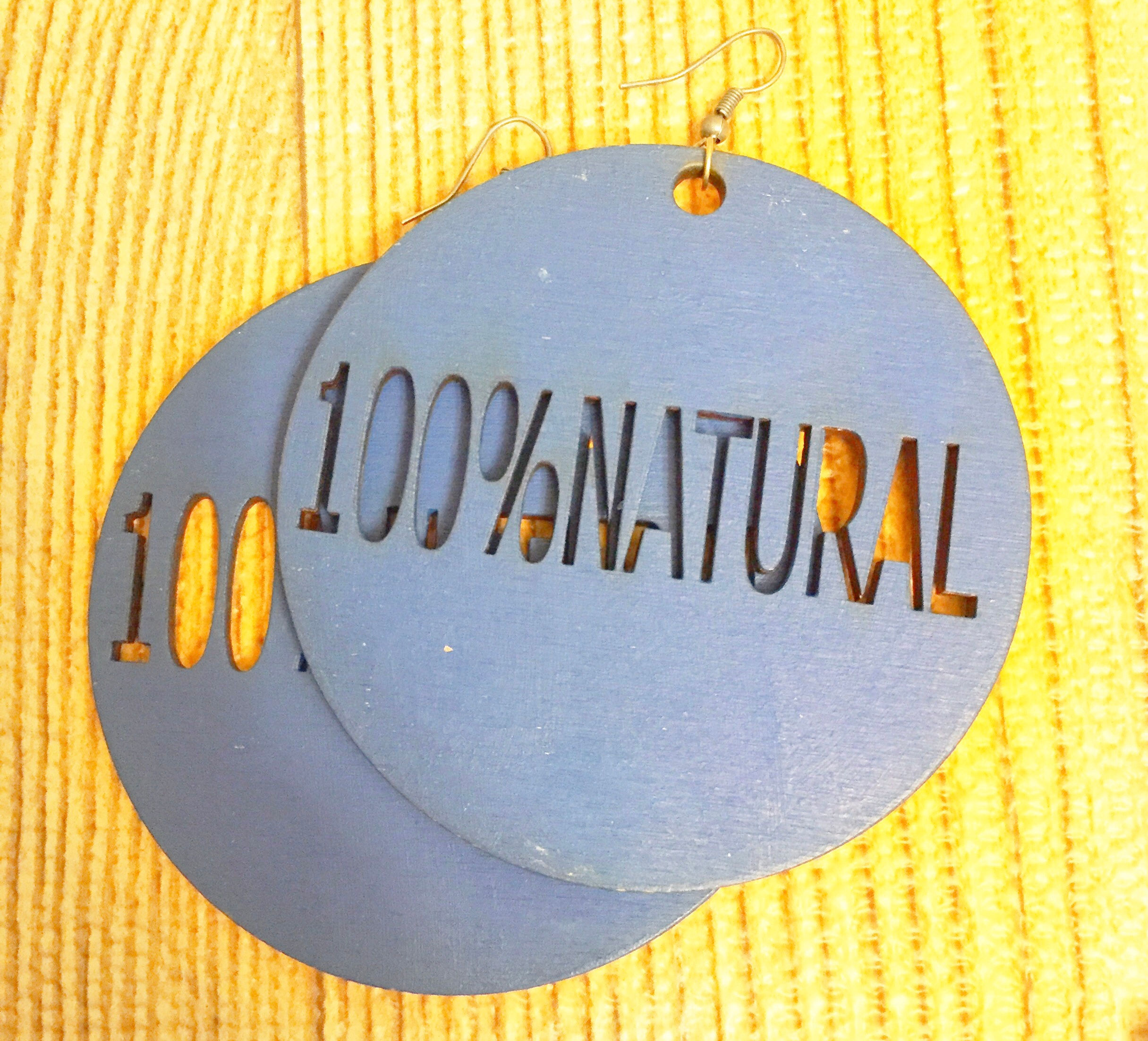 100% Natural Earrings 