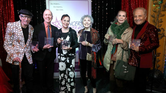 The 2024 DO40 Legacy Honorees: Alan Onickel, Kevin Winkler, Christine Reisner, Francine Storey, Ann Johnson, and John Sefakis.