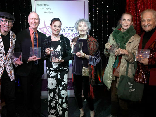 The 2024 DO40 Legacy Honorees: Alan Onickel, Kevin Winkler, Christine Reisner, Francine Storey, Ann Johnson, and John Sefakis.