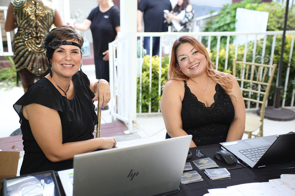 Sara and Terri will get you checked in!