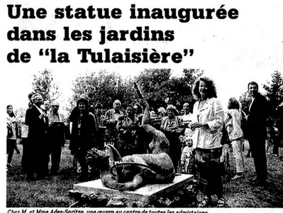 Dans les jardins de la "Tulaisière"