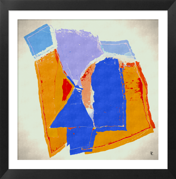 "Summer Fragments" aus der Galerie artlodia.com, gerahmt.