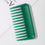Thumbnail: 1pcs plastic portable wide toothed comb teeth detoxification hair brush heat-res